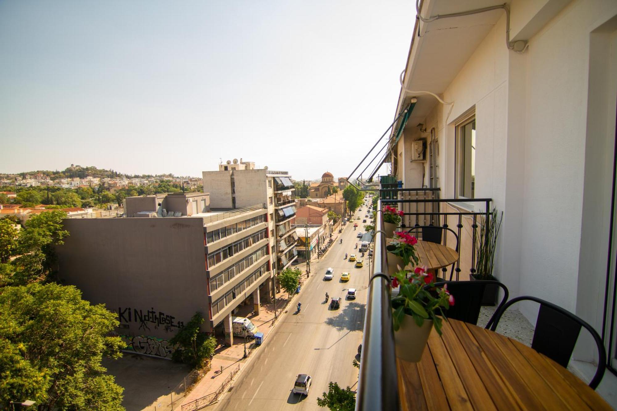 Stunning Acropolis View - 500M Metro - At Historical Center Apartment Athens Exterior photo